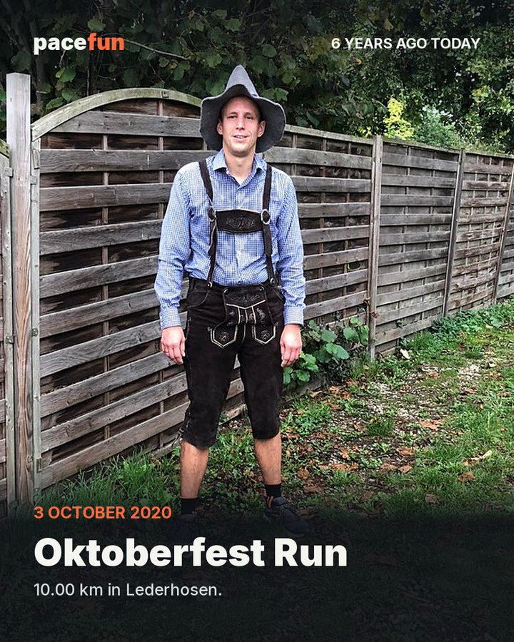 Oktoberfest Run: 10 km in Lederhosen, 3 October 2020